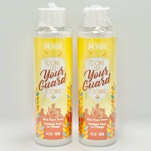 Perfectly Posh Don’t Let Your Guard Down Rice Face Toner 4 fl. oz. (2 pack)